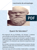 Sócrates e o Nascimento Da Antropologia