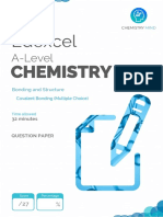 Covalent Bonding (Multiple Choice) QP