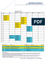 Sistema de Matrícula: 1. Horario Académico 2023-01