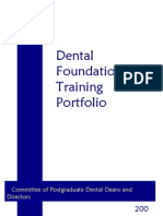 Dental Foundation Programme Year 2