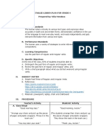 Detailed Lesson Plan For Grade 4