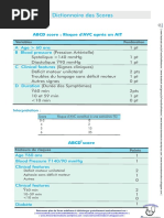 Dictionnaire Des Scores