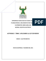 Practica 1. Leyes Fundamentales y de Kirchhofff