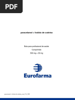 Paracetamol + Fosfato de Codeína: Bula para Profissional de Saúde Comprimido 500 MG + 30 MG