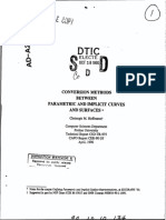 Conversion Methods Between Implicit and Parametric Curves (Hoffman)