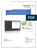 Rapport Projet Informatique