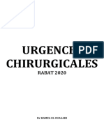 Urgences Chirurgicales: RABAT 2020