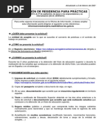 Autorización de Residencia para Prácticas: Informacionextranjeria - Madrid@correo - Gob.es