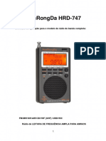 HanRongDa HRD-747 Operation Manual PTBR