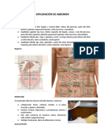 Exploración de Abdomen