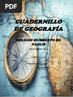 Cuadernillo de Geografía: Colegio Humberto de Paolis