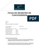 Ficha de Registro de Novos Funcionários