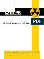 História Da Radioatividade: Formação Inicial de Professores em Química