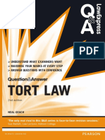 Law Express Question and Answer Tort Law 