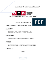 Organismos Constitrucionales Aautonomos, Fernando Flores Luna