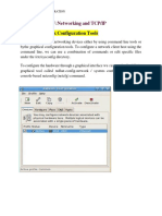 5.1 Using Network Configuration Tools: Unit V:Networking and TCP/IP