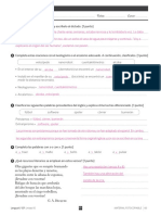 Evaluación: Nombre: Fecha: Curso