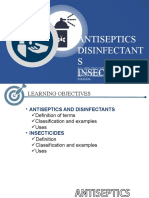 Antiseptics Disinfectant S Insecticides: BSC Nursing Online Lecture Class