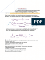 Esterification