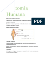 Introdução A Anatomia Humana