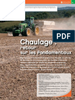 Chaulage, Retour Sur Les Fondamentaux