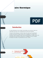 Solaire Thermique: Réalisé Par