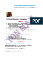 10 Exercices D'Arithmétique Avec Correction: Salut À Toi, Dans Le But D'Améliorer Ton Niveau en Arithmétique J'Ai