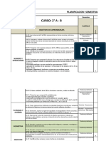 Matriz de Cobertura Semestral Matemática - Segundo Básico 2023