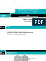 Cap1 - 1.3 Demonstrações Financeiras e Sistemas Informação