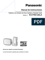 KX-PRX120LA: Manual de Instrucciones