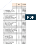 No Nama Lengkap Kelas Password