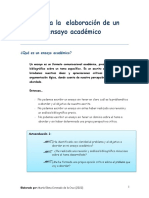 Guia Sobre Como Elaborar Un Ensayo