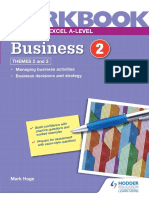 Pearson Edexcel A Level Business Workbook 2 - Sample