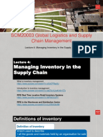 Lecture 4 Managing Inventory in The Supply Chain