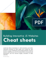 Building Interactive JS Websites: Cheat Sheets