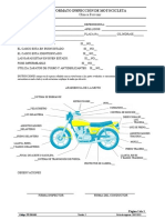 Formato Inspección de Motocicleta: Clínica Porvenir