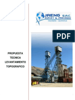 Propuesta Tecnica Economica - Levantamiento Topografico Dron - Huaron