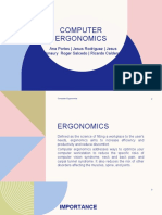 Computer Ergonomics: Ana Portes - Jesus Rodriguez - Jesus Amaury Roger Salcedo - Ricardo Calderon