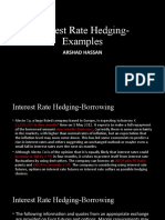 Interest Rate Hedging-Examples: Arshad Hassan