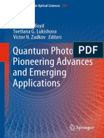 Quantum Photonics: Pioneering Advances and Emerging Applications