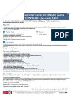 Formation Et Tests Autorisation de Conduite CACES Nacelles - PEMP R 486 - Catégorie A B C