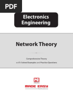 Electronics Engineering: Network Theory