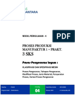 01 - Modul Pertemuan - 4 - Pengecoran Logam - 2