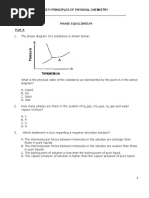 CHM271 - Tutorial 6 - Phase Equilibrium