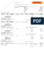 DHL - VNPT Express LTD.: Ob Tariff of DHL Services