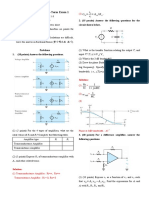 Electronic Circuits 1 Mid-Term Exam 1