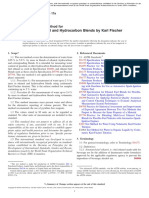 Water in Ethanol and Hydrocarbon Blends by Karl Fischer Titration