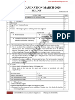 Biology Answer Key EM SSLC Exam 2020 by RIYAS Sir PPMHSS KOTTUKKARA