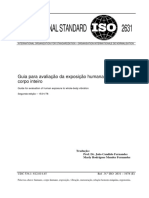 ISO 2631 Vibrações No Corpo Humano