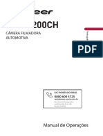 Manual Pioneer Camera Filmadora Automotiva Vrec 200CH